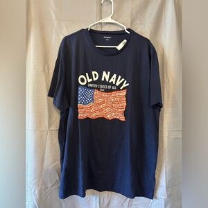 Old navy flag tee 2022